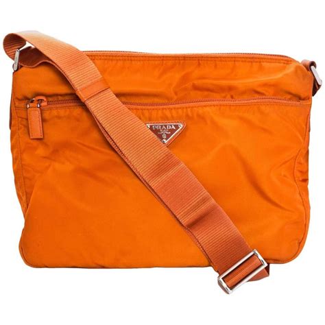 prada nylon bag orange|best prada nylon bags.